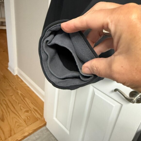 Mens L.L. Bean Soft Shell Jacket Dark Gray - Picture 3 of 9